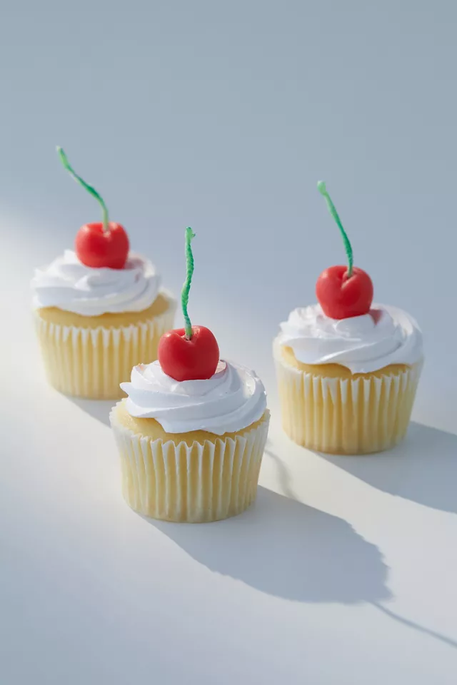 This Candle Is Lit Cherry Shaped Candle Set