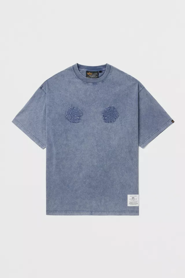 Alpha Industries Tiger Embroidered Tee