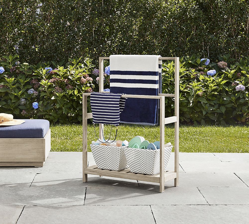 Modern Farmhouse Striped Towel