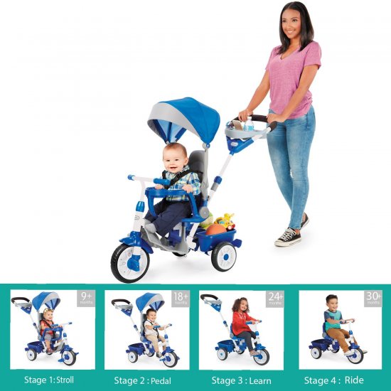 Perfect Fit&trade; 4-in-1 Trike - Blue