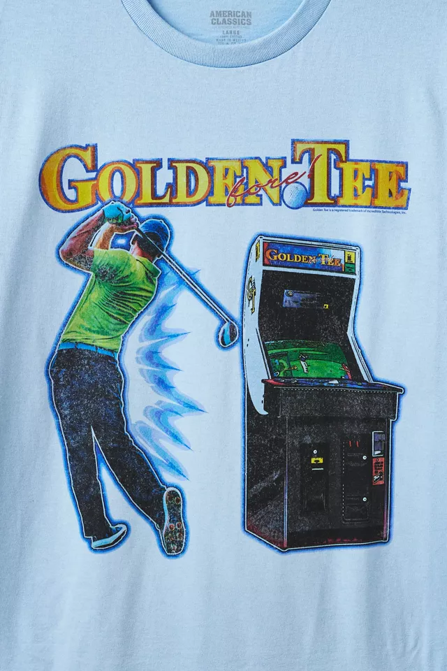 Golden Tee Golf Arcade Graphic Tee