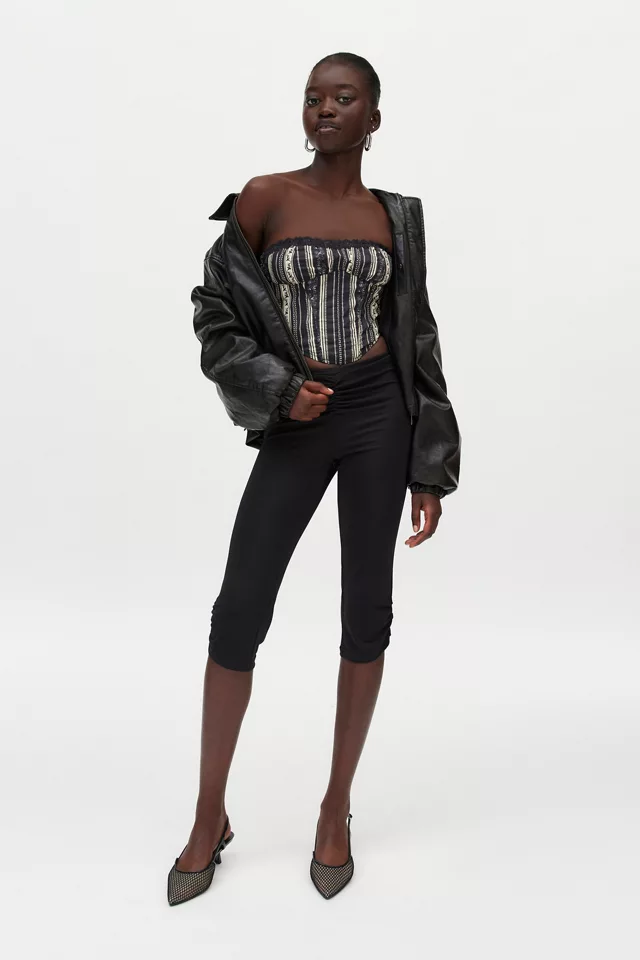Out From Under Autumn Skies Strapless Corset Top