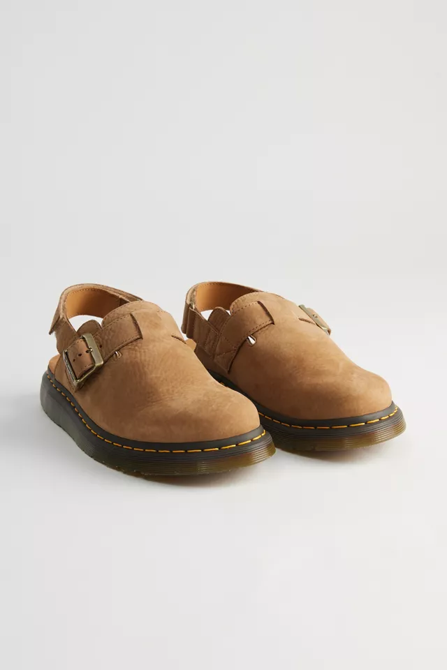 Dr. Martens Men's Jorge II Tumbled Leather Slingback Mule
