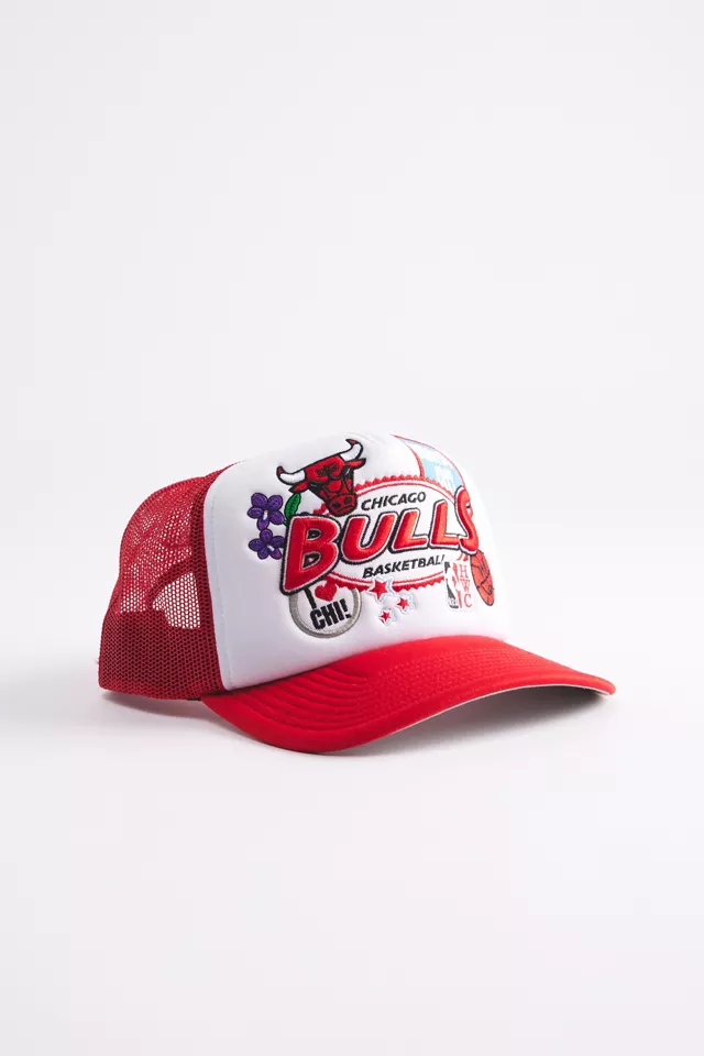 Mitchell & Ness NBA Chicago Bulls Patch Trucker Hat