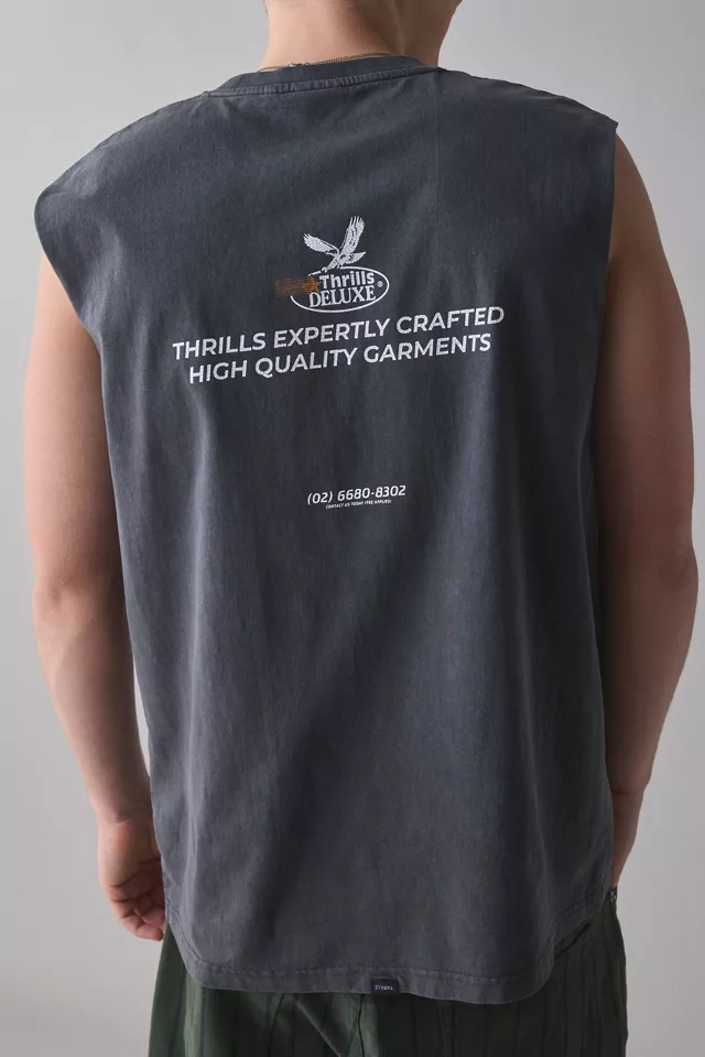 THRILLS Deluxe Graphic Muscle Tee