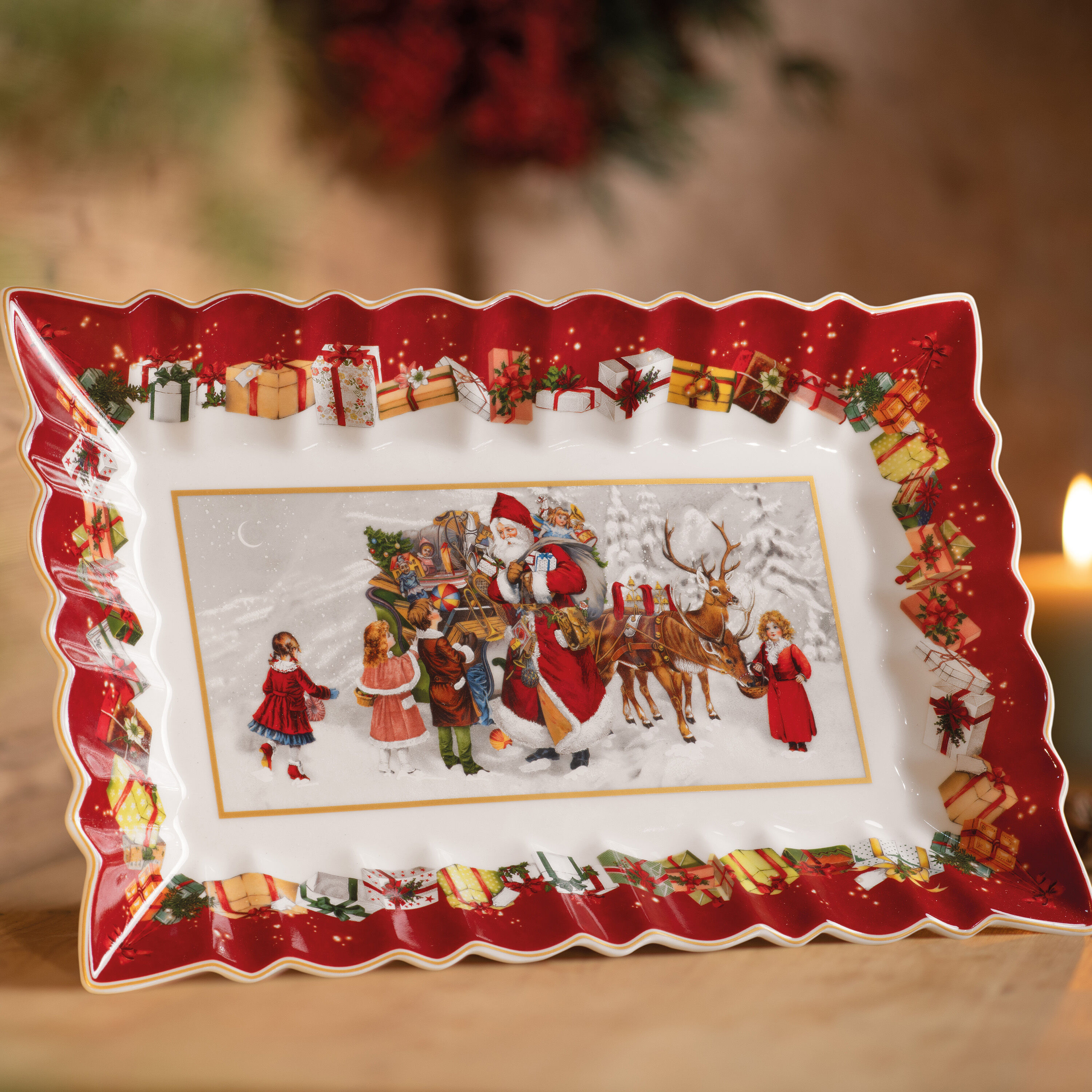 Toy's Fantasy Kuchen-/ Tortenplatte- Christmas  Series  Products