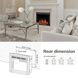 Tybalt Electric Fireplace Insert