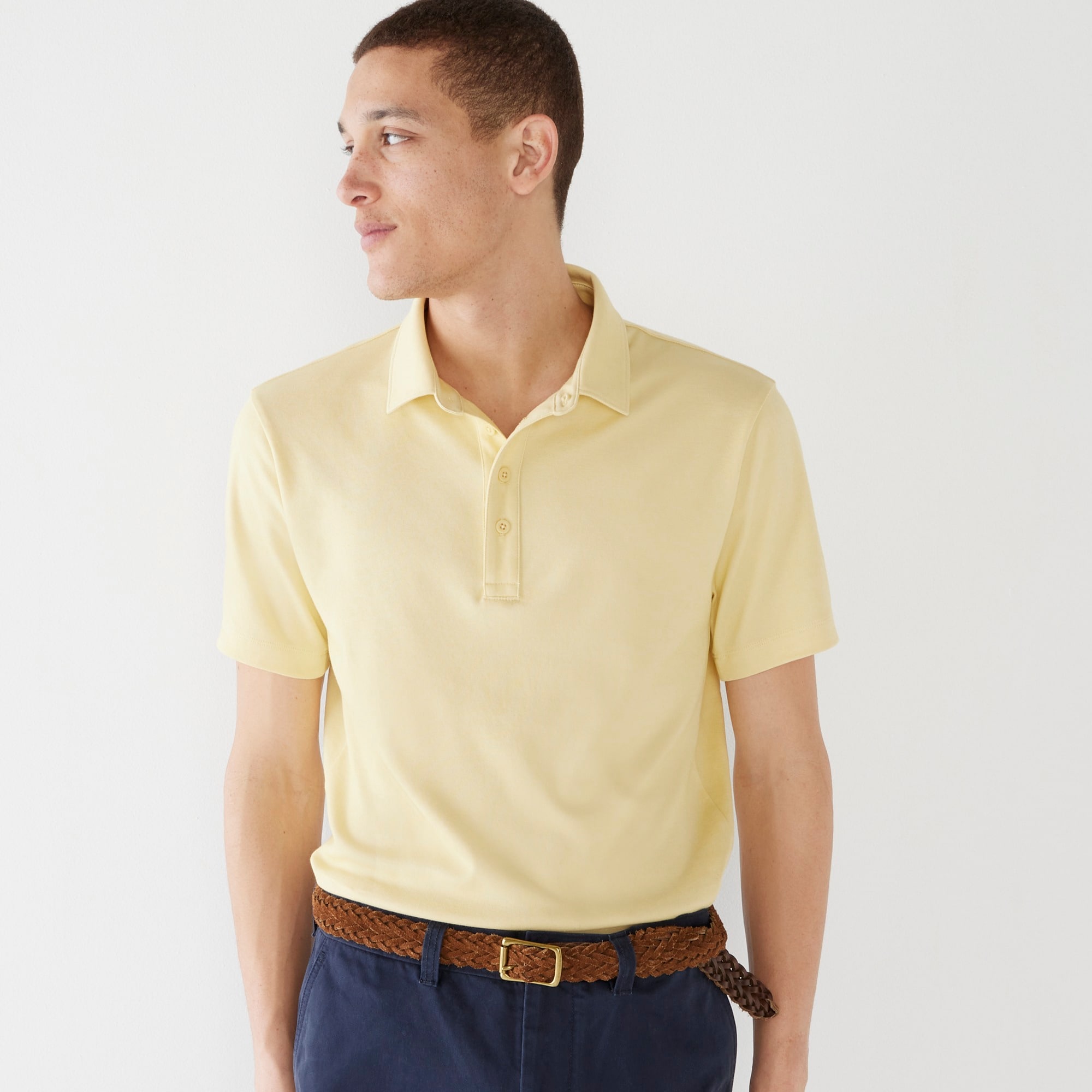 Performance polo shirt with COOLMAX&reg;