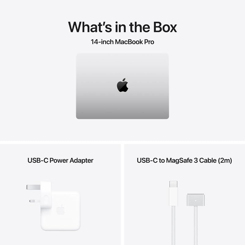 MacBook Pro 14-inch Apple M4 Max chip 14C/32GPU/36GB/1TB - Silver [MX2G3ZP/A]