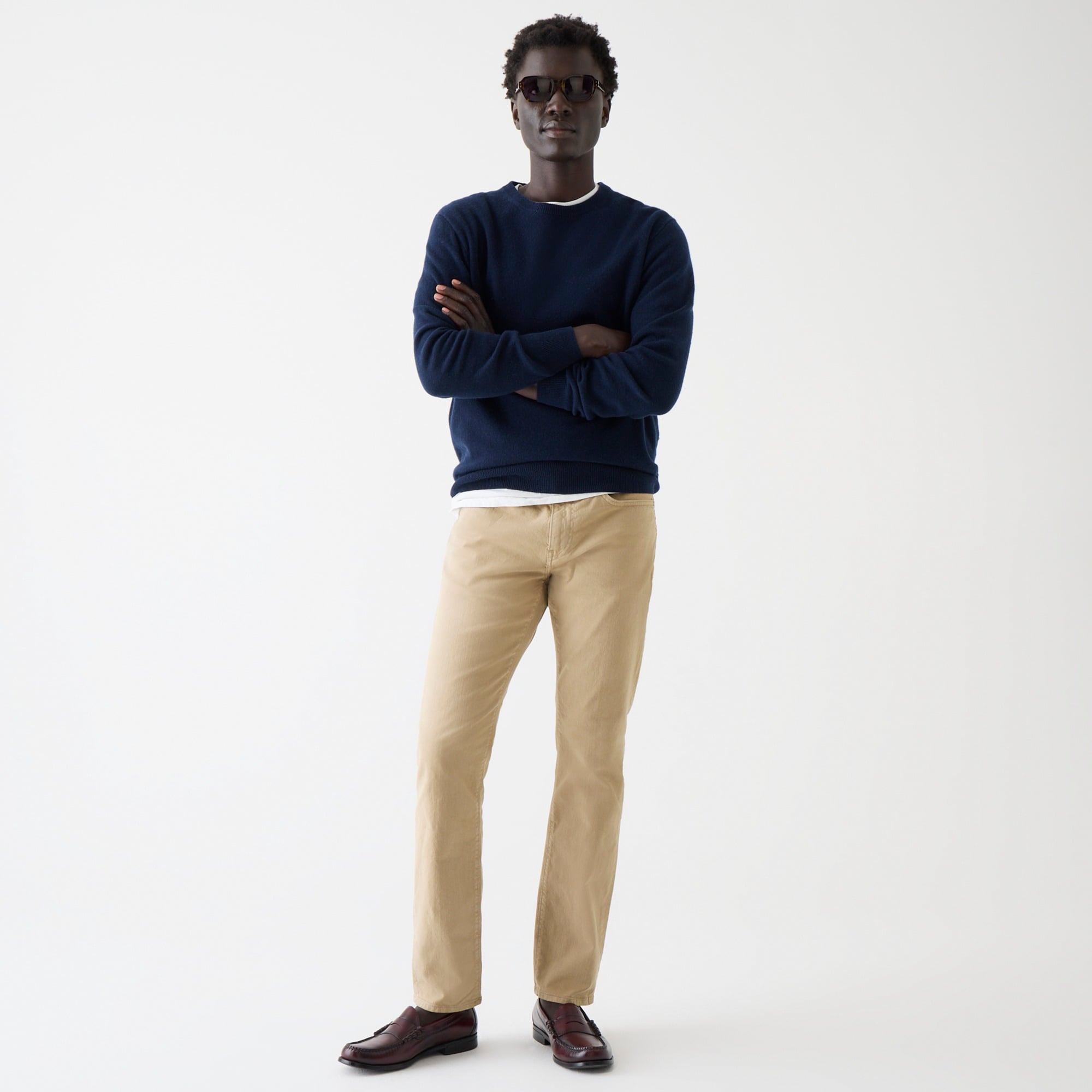 484 Slim-fit garment-dyed five-pocket pant