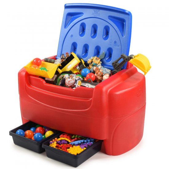 Sort'n Store&trade; Primary Colors Toy Chest