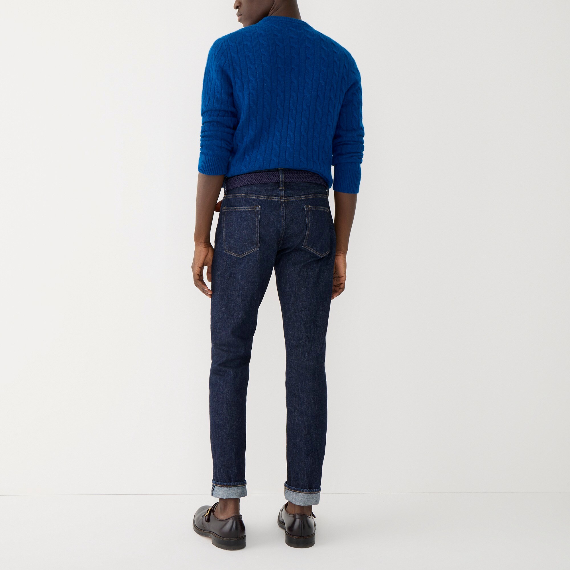 770 Straight-fit jean in resin rinse