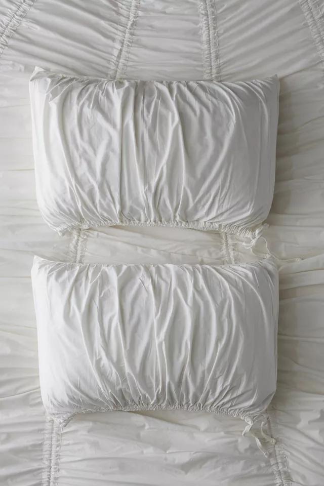 Utility Cinched Sham Set