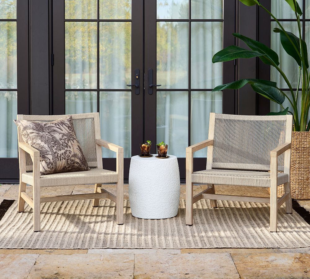 Indio Coastal Outdoor Lounge Chair