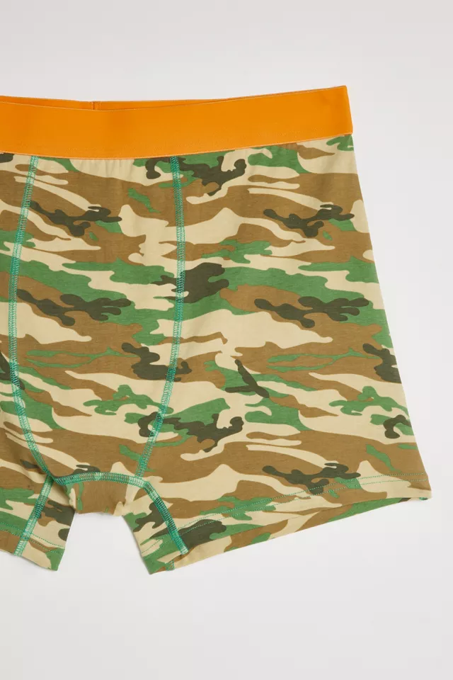 Camo Pattern Fitted Boxer Brief