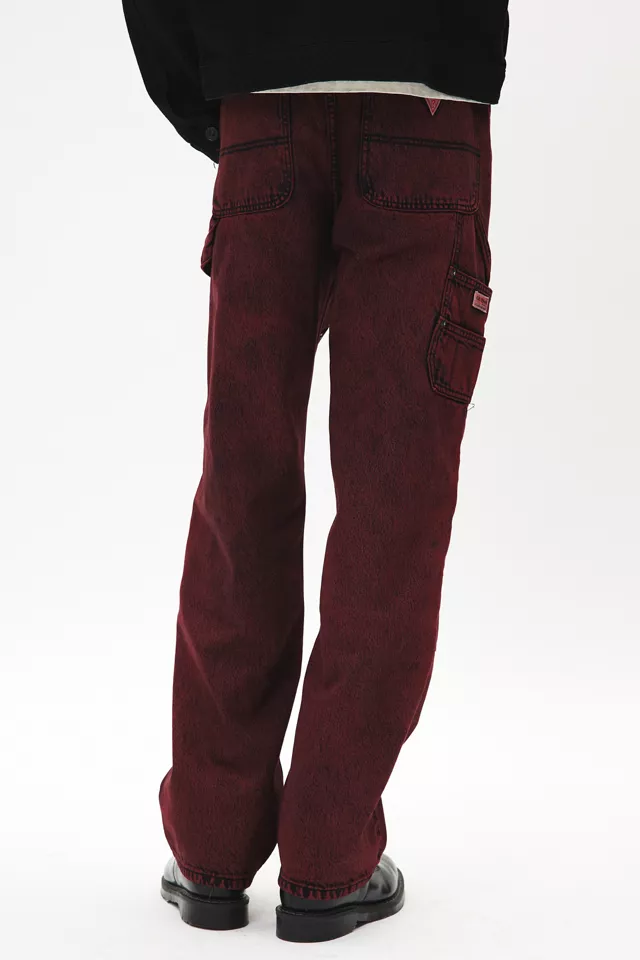 GUESS ORIGINALS Straight Paneled Carpenter Jean