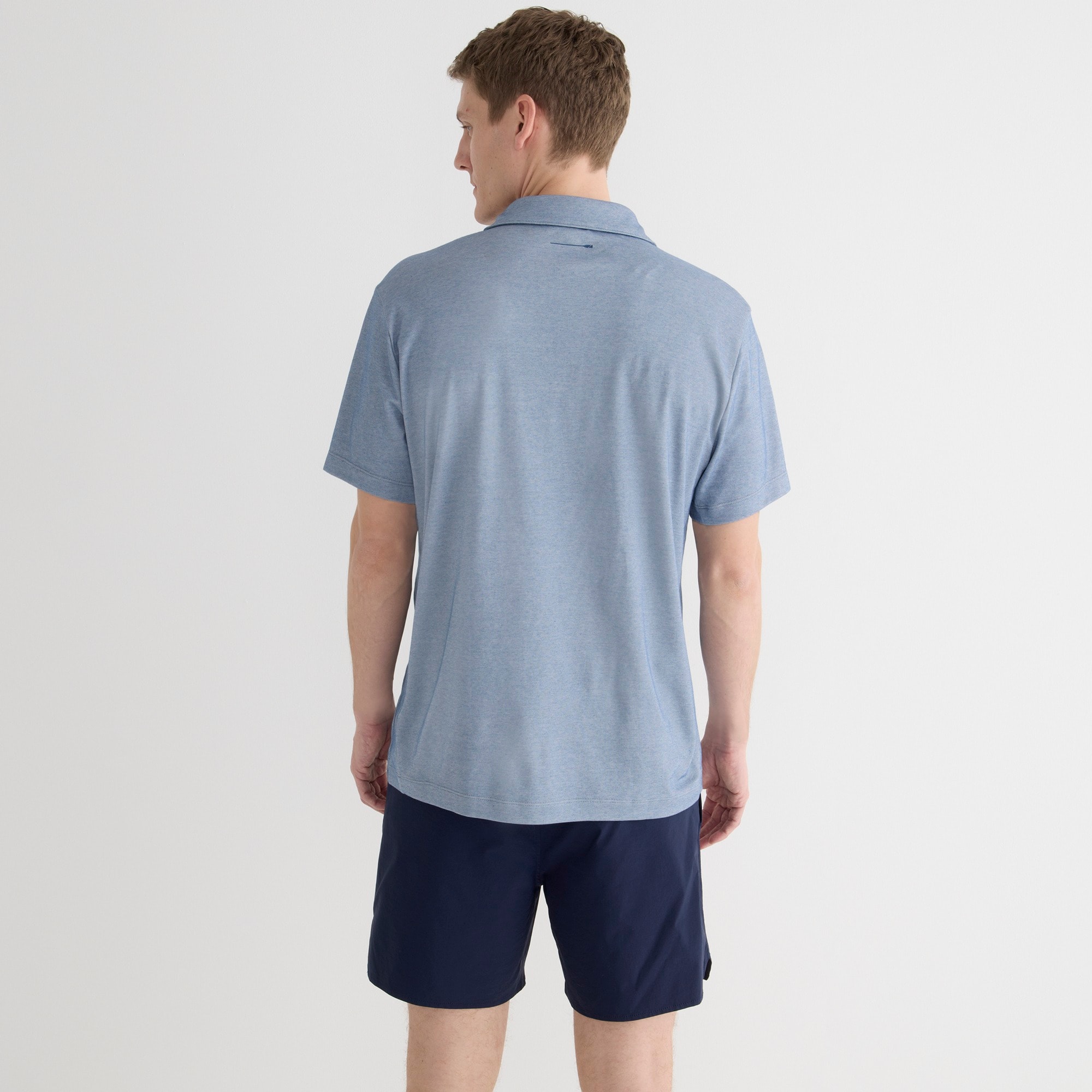 Performance polo shirt with COOLMAX&reg;