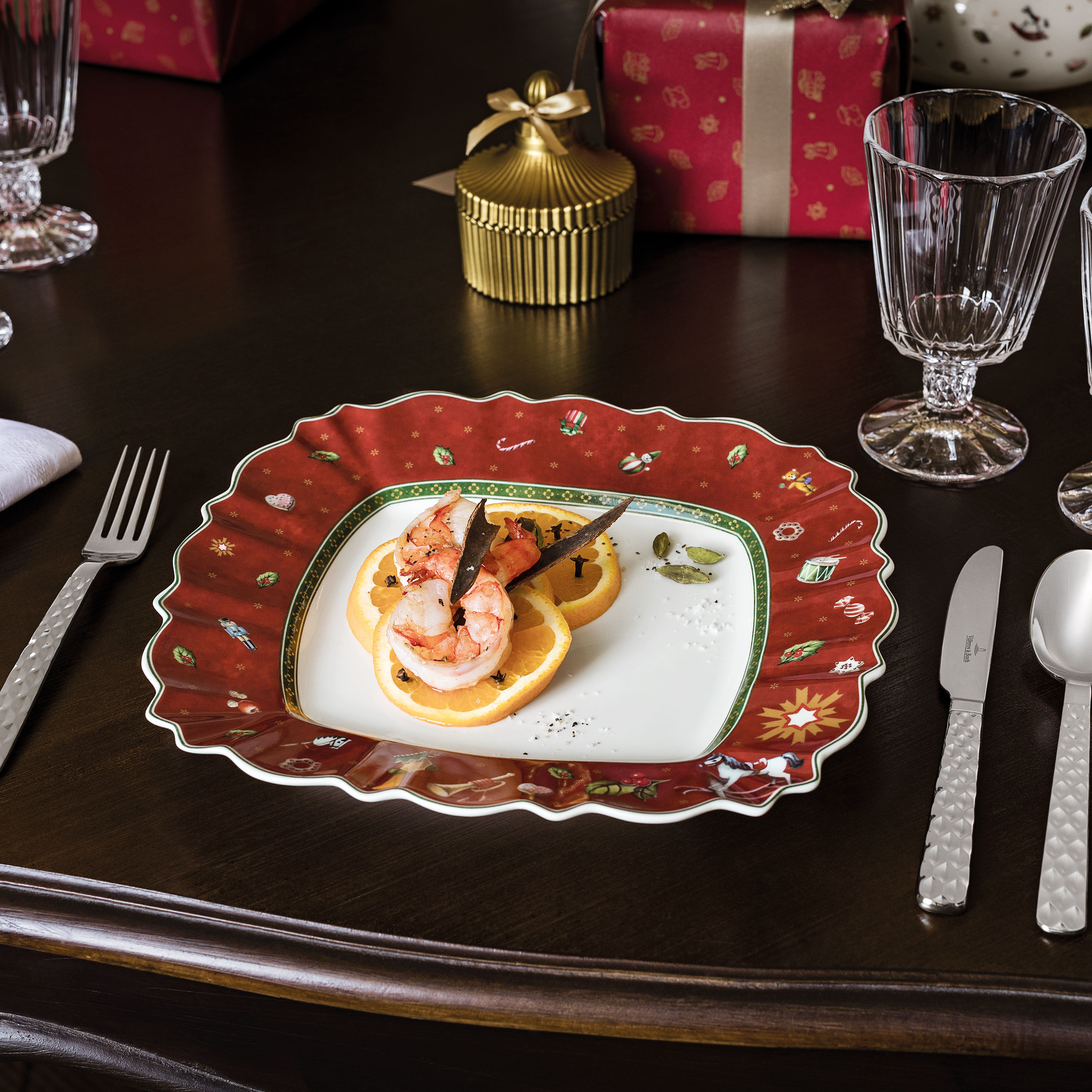 Toy's Delight Speiseteller- Christmas  Series  Products