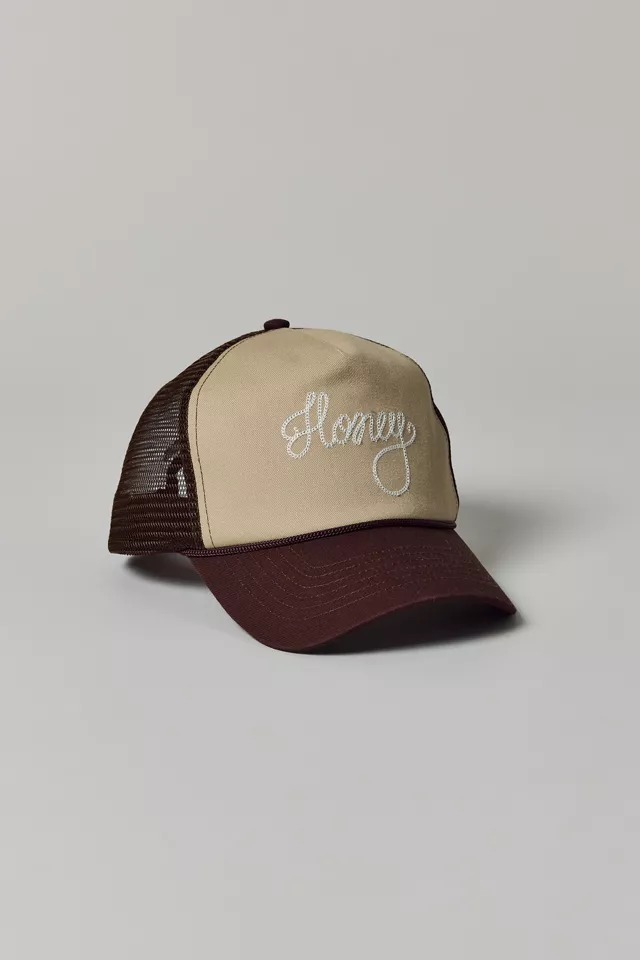 Honey Printed Mesh Trucker Hat