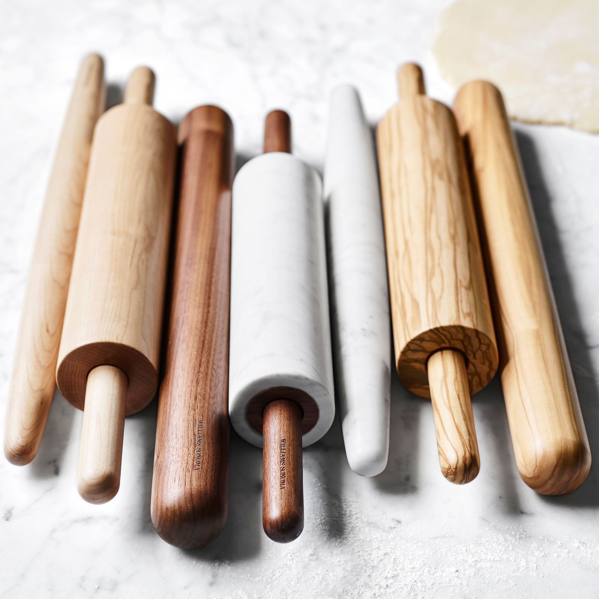 French Tapered Olivewood Rolling Pin