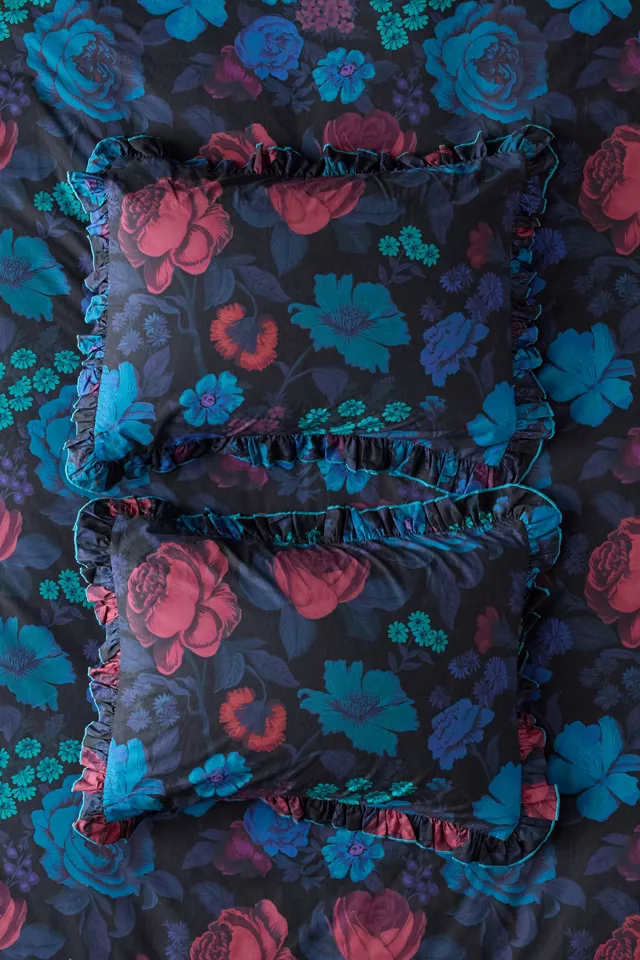 Florencia Ruffle Breezy Cotton Percale Sham Set