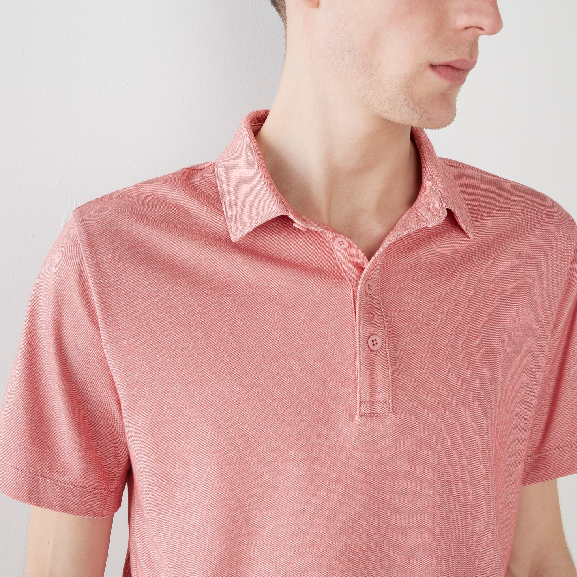 Performance polo shirt with COOLMAX&reg;