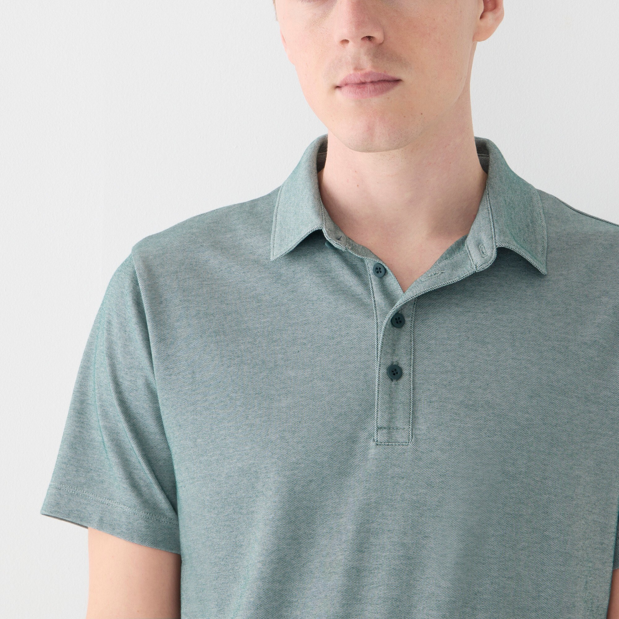 Performance polo shirt with COOLMAX&reg;