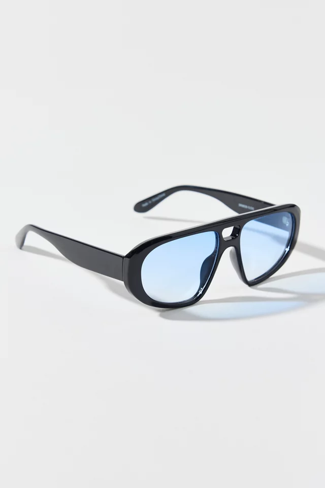 Ace Chunky Plastic Aviator Sunglasses
