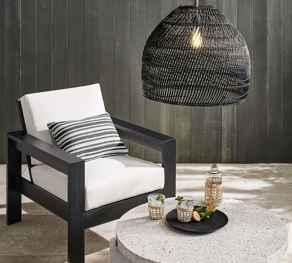 Malibu Metal Outdoor Lounge Chair