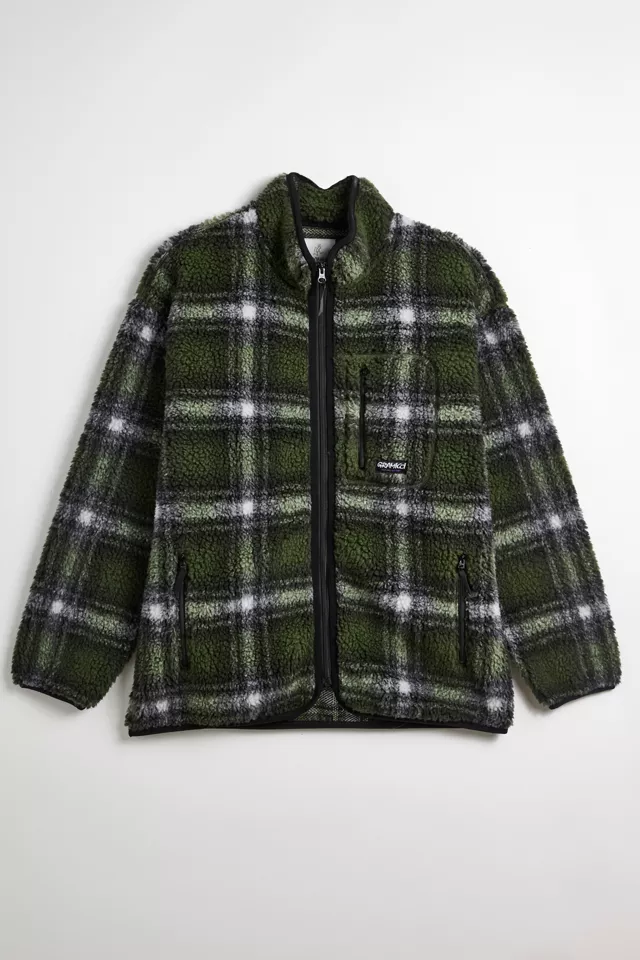 Gramicci Shadow Plaid Fleece Jacket