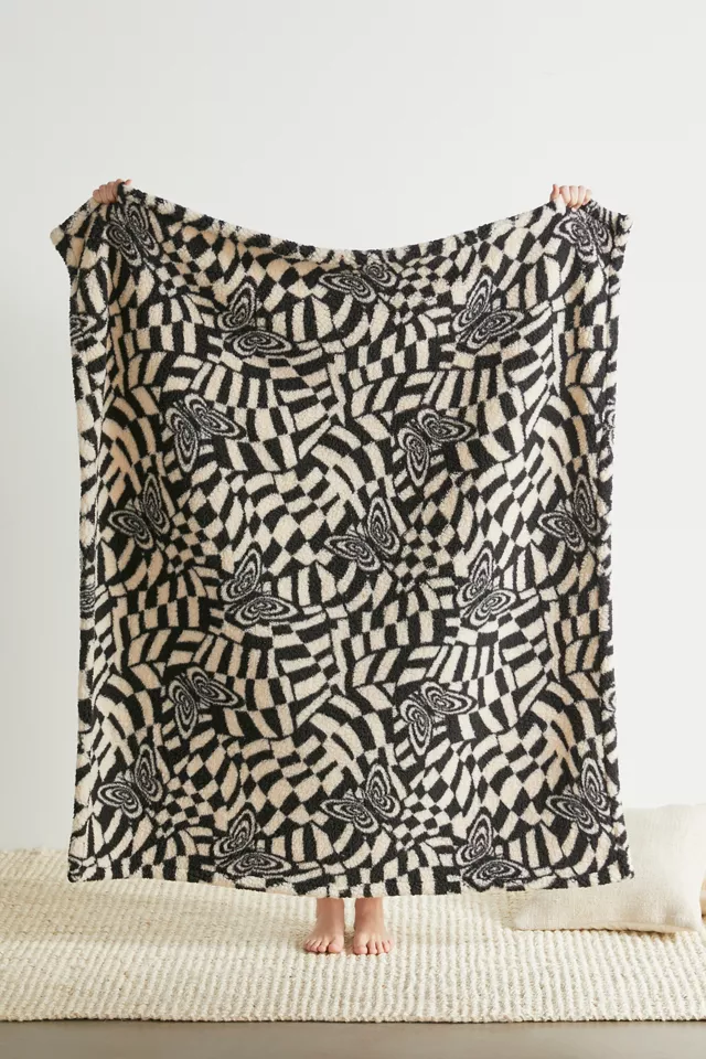 Printed Cozy Fleece Throw Blanket