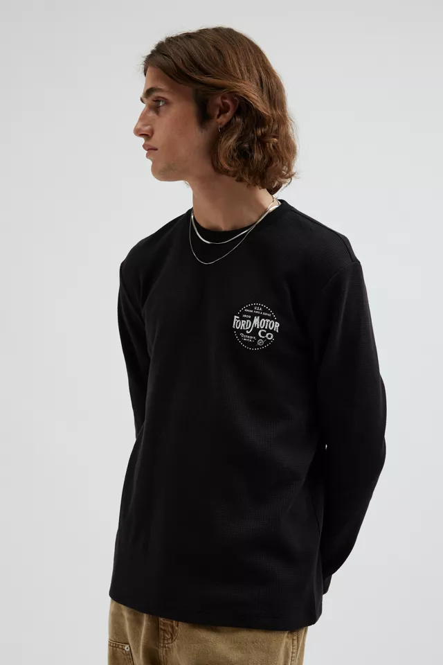 Ford Vintage Logo Long Sleeve Thermal Tee