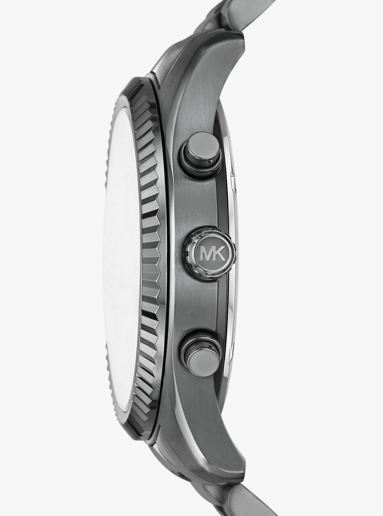 Oversized Lexington Gunmetal Watch and Bracelet Gift Set