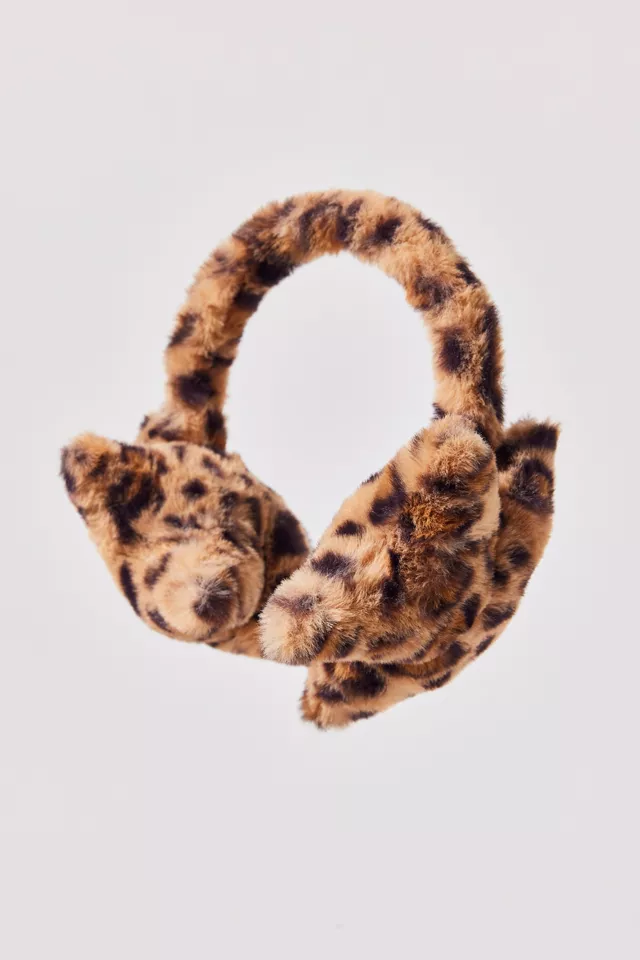 Star Faux Fur Earmuffs