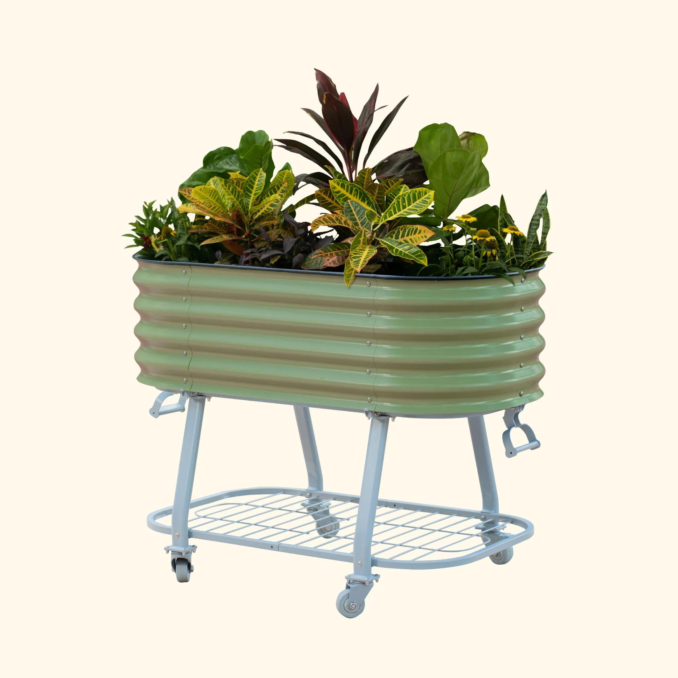 Self-Watering Elevated Garden Bed