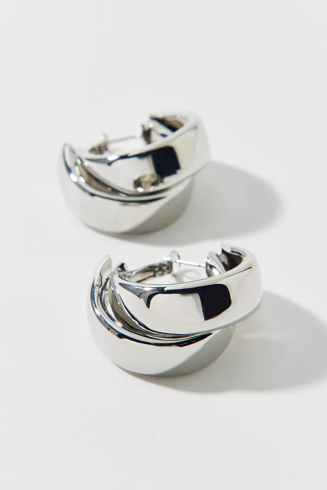 Gabriella Statement Double Hoop Earring