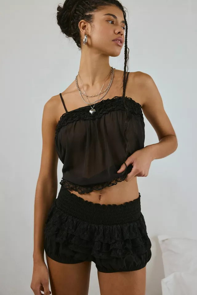 Out From Under Merrit Ruffle Lace Bloomer Short