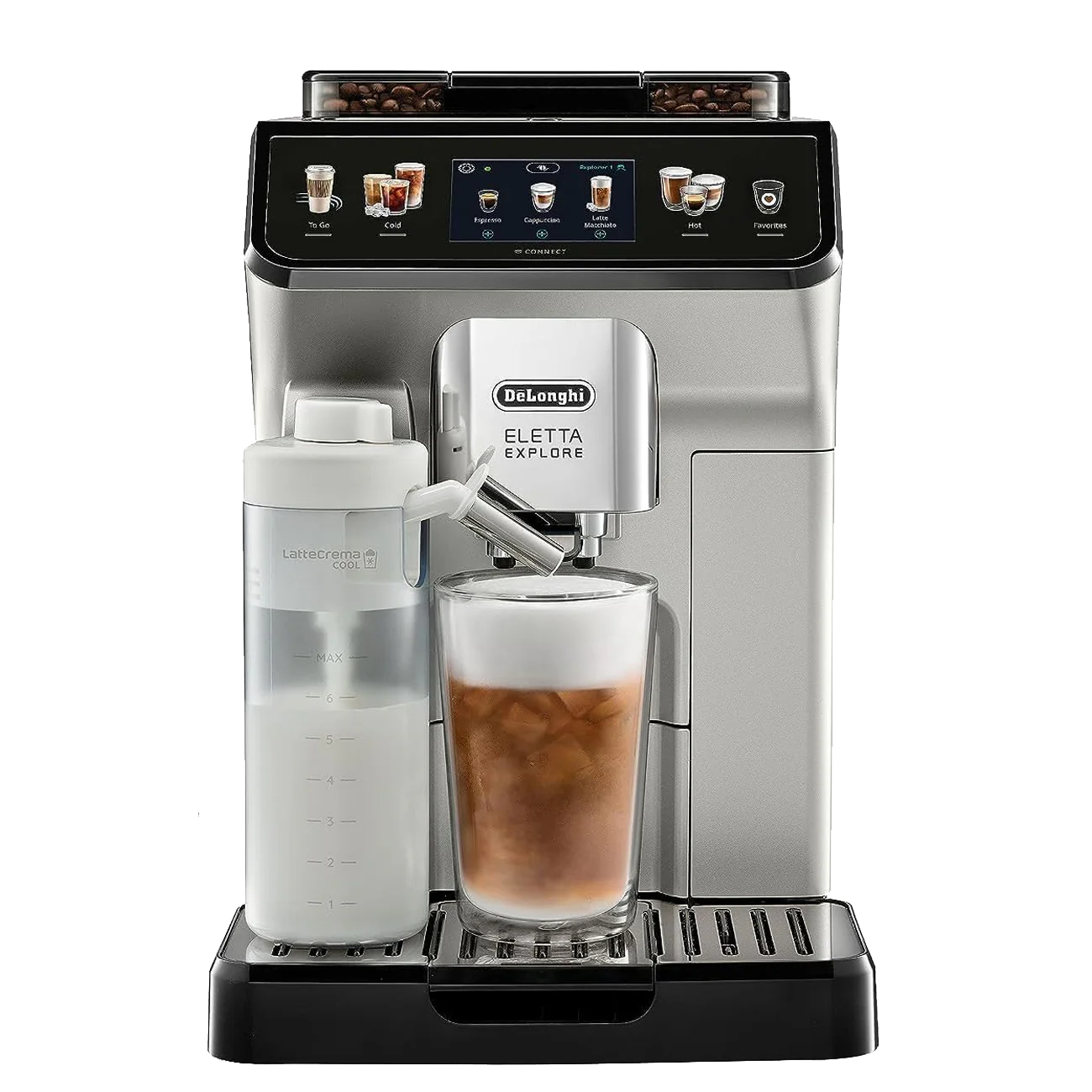 Delonghi Eletta Explore Espresso Machine with Cold Brew