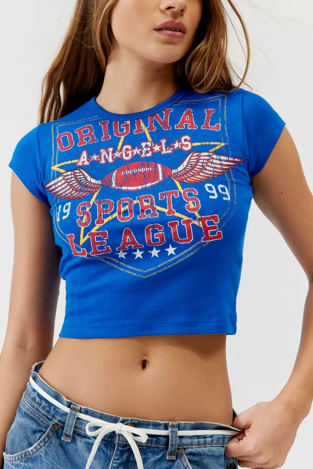 Original Angels Sports League Baby Tee