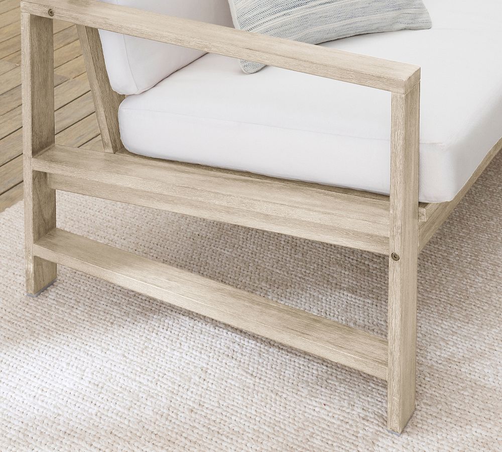 Indio Eucalyptus Outdoor Sofa (73")