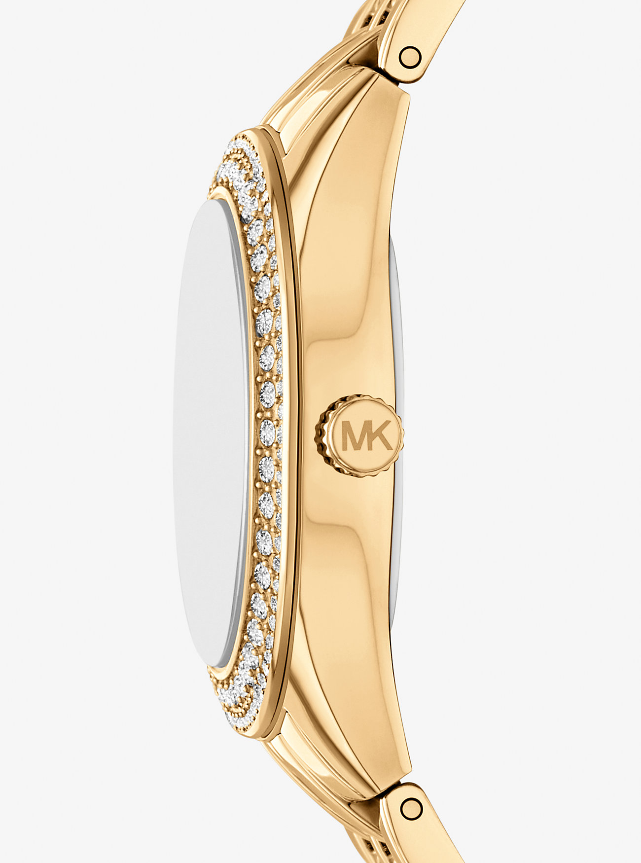 Mini Harlowe Pavé Gold-Tone Watch and Jewelry Set