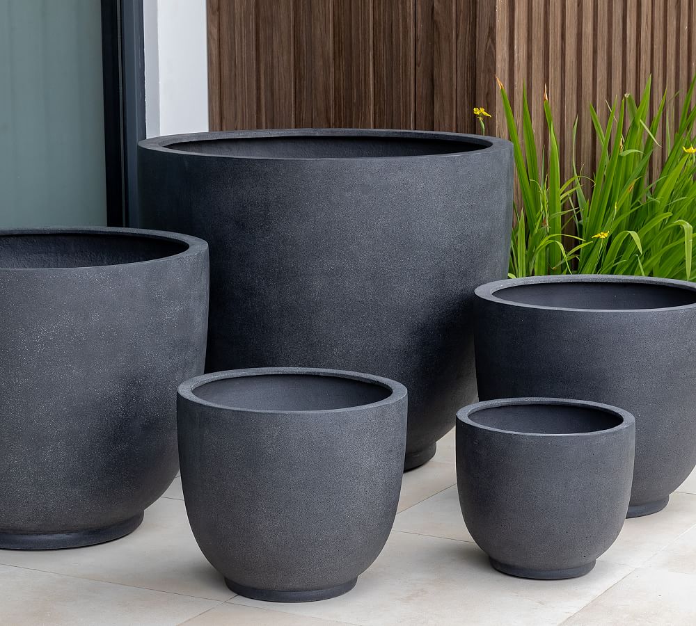 Theo Clay Outdoor Planters