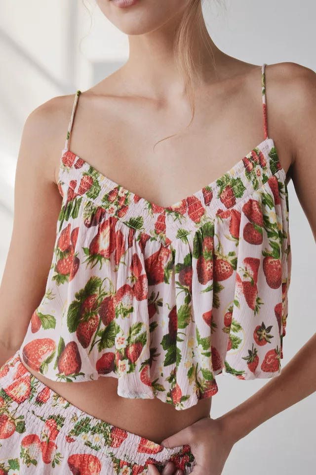 Out From Under Seaside Bow-Strap Babydoll Cami