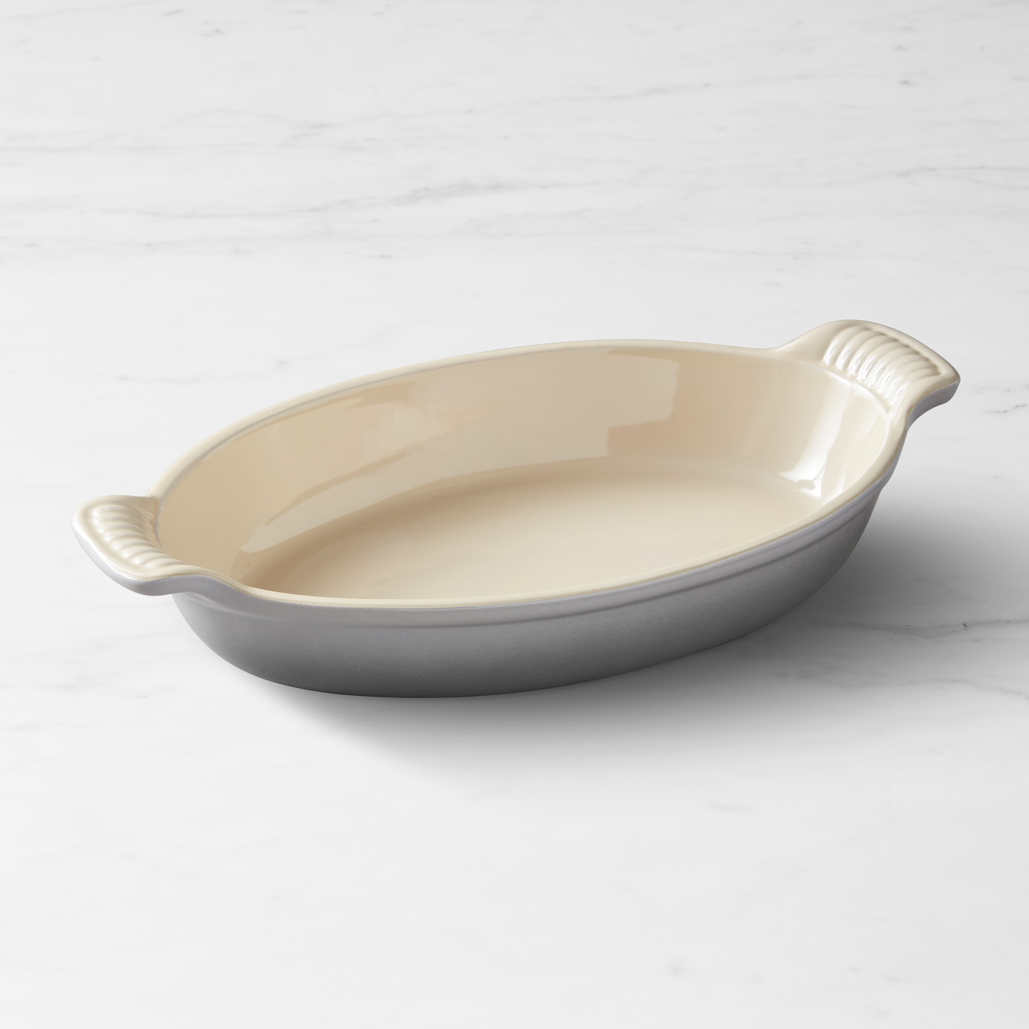 Heritage Stoneware Oval Gratin