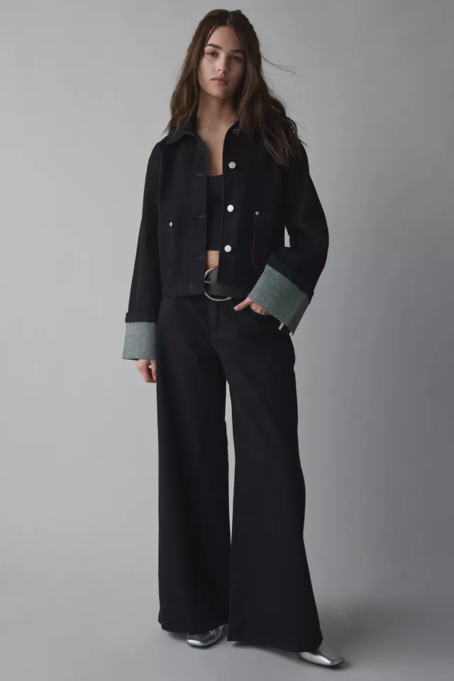 BDG Shelly Boxy Denim Chore Jacket