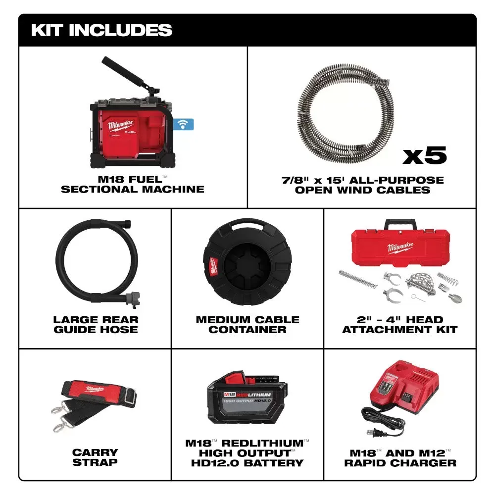 Milwaukee 2818A-21 M18 FUEL 18V 7/8