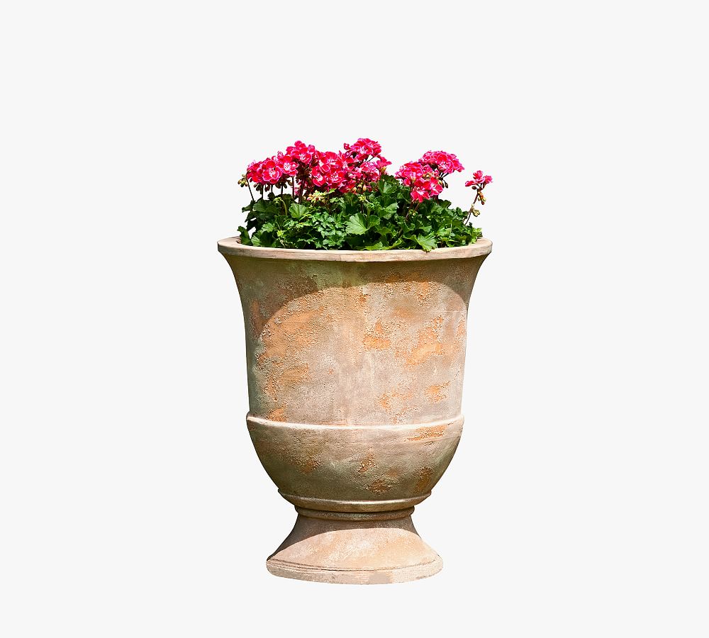 Lolo Urn Planter - Antique Terracotta