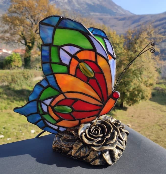 Butterfly Lamp,  Butterfly Abatjour in Various Colors