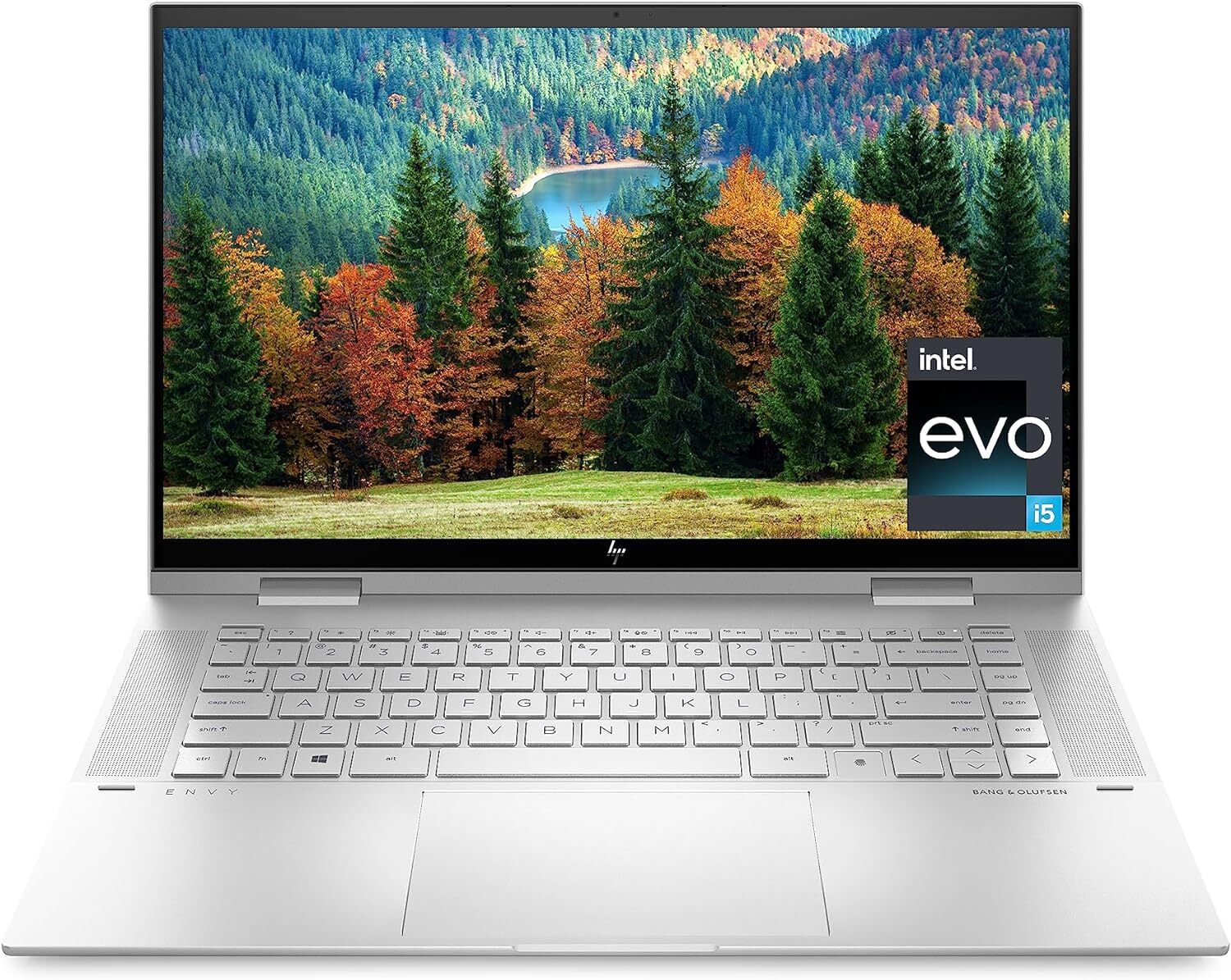 Envy x360 Convertible 15-inch Laptop, Intel Core i7-1260P Processor, Intel Iris Xe Graphics, 16 GB RAM, 1 TB SSD, Windows 11 Home (15-es2026nr, Natural Silver Aluminum)