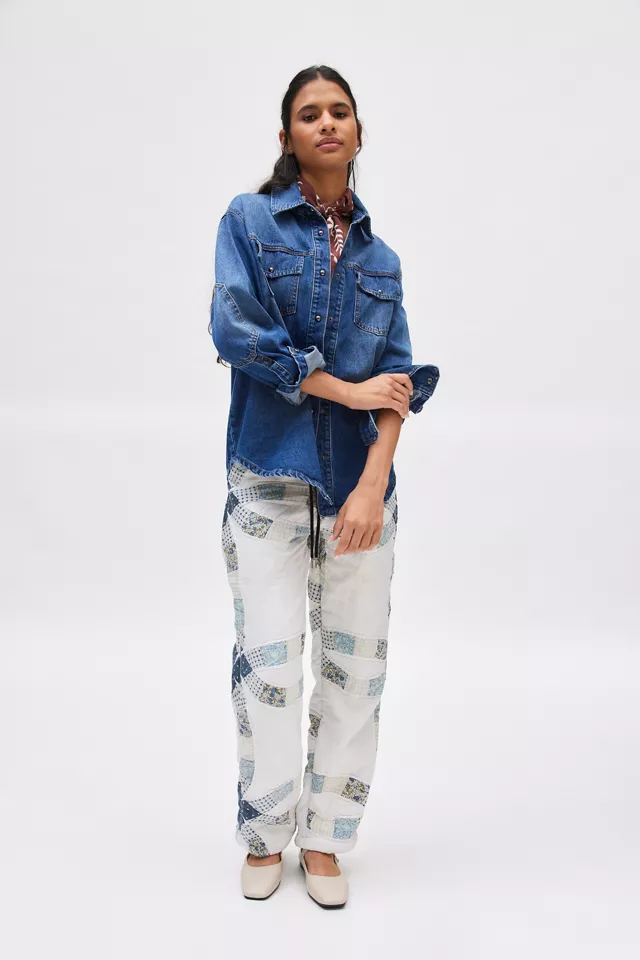 BDG Dru Denim Shacket